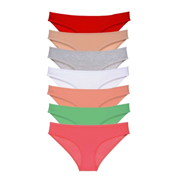 7 adet Süper Eko Set Likralı Kadın Slip Külot Set 8